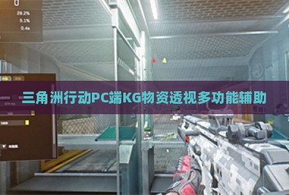 三角洲行动PC端KG物资透视多功能辅助