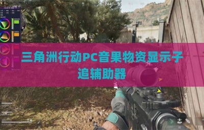 三角洲行动PC音果物资显示子追辅助器