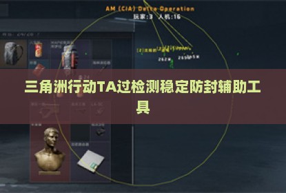 三角洲行动TA过检测稳定防封辅助工具